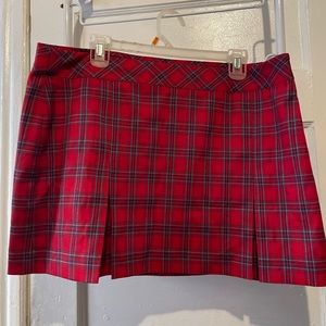 Delia’s Plaid Mini Skirt